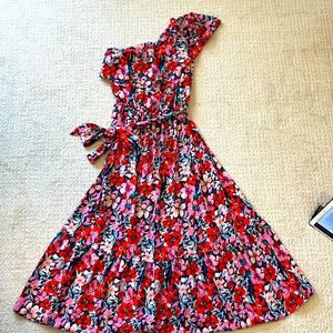 One Shoulder Maxi Dress